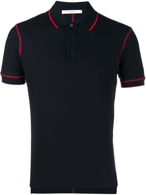 givenchy contrast panel polo shirt men|Givenchy Men's Knit Contrast.